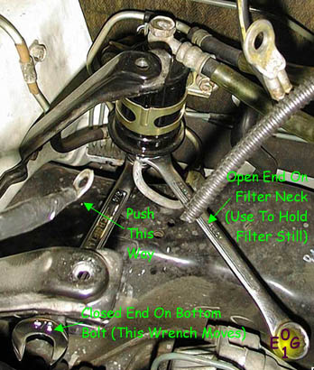 Changing the Fuel Filter on a 3000GT 3000gt fuel filter 