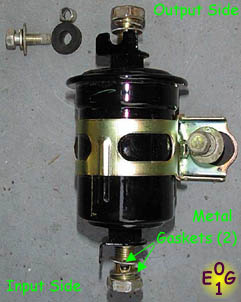 Changing the Fuel Filter on a 3000GT 3000gt fuel filter 
