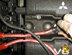 Removing the Plug Side Ignition Wires