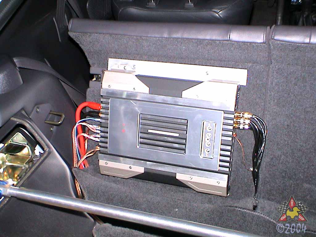 1995 3000GT VR4 Audio Amplifier Installation