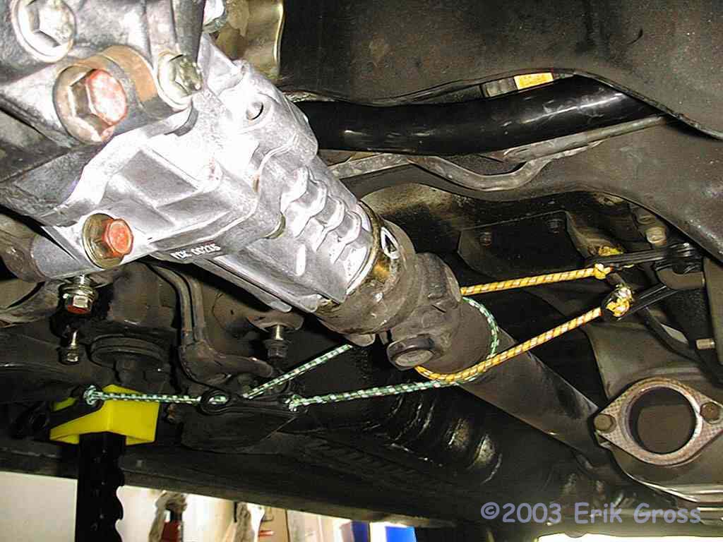 1995 3000GT VR4 Transfer Case Removal and Replacement