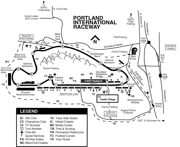PIR Track Map